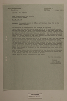 Memo from Dr. Riedl re: Propaganda March of Members of the East Zone, July 2, 1951