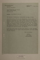 Memo from Dr. Riedl re: Occurrences in the CSR, July 2, 1951