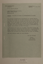 Memo from Dr. Riedl re: Violation of Border by Czechoslovakian Airplanes, July 2, 1951