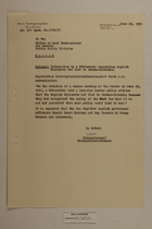 Memo from Schaumberger re: Information by a SNB-member Concerning English Diplomats Who Fled to Czecho-Slovakia, June 25, 1951