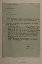 Memo from Dr. Reidl to the Office of the Land Commissioner for Bavaria Public Safety Division re: Unpermitted Crossing of the Border, June 18, 1951