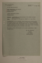 Memo from Dr. Riedl re: Apprehension of Zollassistent Willi Franz by Czech Border Personnel, June 11, 1951