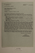 Memo from Schaumberger re: Violation of Border by SNB, June 7, 1951