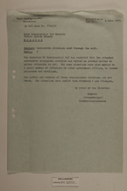 Memo from Schaumberger re: Subversive Circulars Sent through the Mail with Translated Excerpt, June 4, 1951