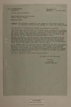 Memo from Georg Mulzer re: Unauthorized Crossing of the Border to the Soviet Zone, June 2, 1951