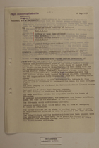 Memo from Dr. Riedl re: OPerational  Service and Organization of SNB of the Land Borders, May 16, 1951