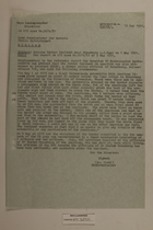 Memo from Dr. Riedl re: Serious Border Incident Near Hohenberg, May 12, 1951