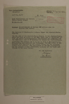 Memo from Dr. Riedl re: Establishment of Further MIC Offices near the Russian Zone Border, February 13, 1951