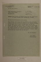 Memo from Dr. Riedl re: Field Practice of Russian Troops, February 12, 1951