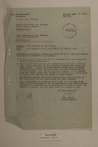 Memo from Dr. Riedl re: Observations on the Border, November 13, 1950