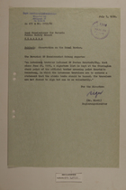 Memo from Dr. Riedl re: Observation on the Zonal Border, July 7, 1950