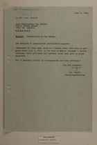 Memo re: Observations on the Border, June 6, 1950