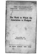 The work to which the association is pledged