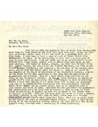 Muriel Wright to William M. Dunn; May 19, 1932