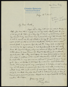 Letter from Franz Boas to Ruth Benedict, July 16, 1925