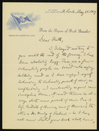 Letter from Franz Boas to Ruth Benedict, May 25, 1929