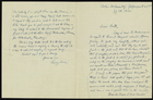 Letter from Franz Boas to Ruth Benedict, July 29, 1930