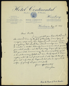 Letter from Franz Boas to Ruth Benedict, August 1, 1931
