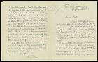 Letter from Franz Boas to Ruth Benedict, August 14, 1931