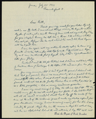 Letter from Franz Boas to Ruth Benedict, July 13, 1932