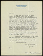 Letter from Franz Boas to Ruth Benedict, July 5, 1934