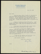 Letter from Franz Boas to Ruth Benedict, July 20, 1934