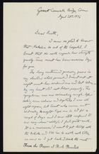 Letter from Franz Boas to Ruth Benedict, August 28, 1936