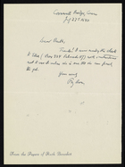 Letter from Franz Boas to Ruth Benedict, July 27, 1940