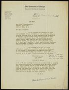 Letter from William F. Ogburn to Ruth Benedict, January 15, 1929