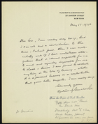 Letter from Vladimir G. Simkhovich, May 15, 1934