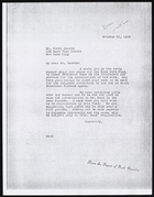Copy of Letter from Ruth Benedict to Dr. Harry Bakwin, October 21, 1936