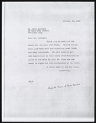 Copy of Letter from Ruth Benedict to Dr. Milo Hellman, October 30, 1936