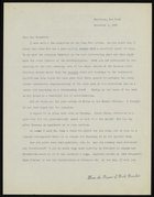 Letter from Elsie Clews Parsons to Dr. Benedict, November 6, 1936