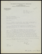 Letter from Fred Eggan to Ruth Benedict, January 3, 1943