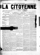 La Citoyenne, No. 30, 4 septembre 1881