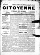La Citoyenne, No. 97, juin 1885