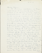 Letter from Bronislaw Malinowski to Charles Seligman, October 19, 1915