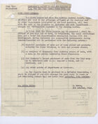 Memo from D. Heron to Colin D.B. Ellis re: Minister's Report to the War Cabinet for [September], October 3, 1942