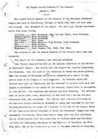 [Minutes,] The Eighth Annual Session of the Council, March 5, 1907