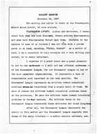 Minutes, Annual Meeting of the National Consumers' League, Banquet Session, November 28, 1927
