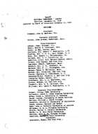 Ballot, National Consumers' League, Election, December 14, 1932