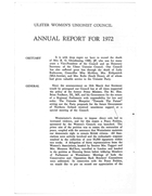 Annual Report for 1972