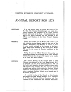 Annual Report for 1973