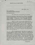 Letter from Raymond Firth to D. B. Copland, October 12, 1951