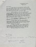 Correspondence Regarding Tikopia String Figure Manuscript, 1969-70