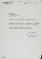 Correspondence Between Raymond Firth and Bela Gunda, 1975