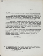 Correspondence Between Raymond Firth and A. P. Elkin, August-September, 1969