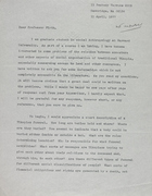Letter from Emanuel Polioudakis to Raymond Firth, April 11, 1977