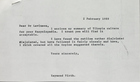 Correspondence Between Raymond Firth and David Levinson, 1989 with Summary of Tikopia Culture
