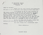 Correspondence Between Raymond Firth and Frank Heimans, 1975
